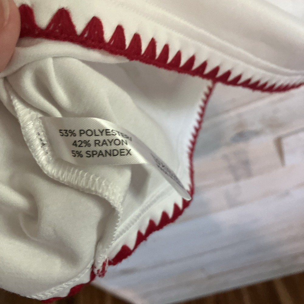 Tuckernuck Sport Sweatshirt Size XS/S White Hoodie Pullover Active - Picture 6 of 6